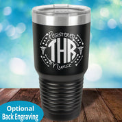 Personalized Laser Etched Tumbler | RN Monogram