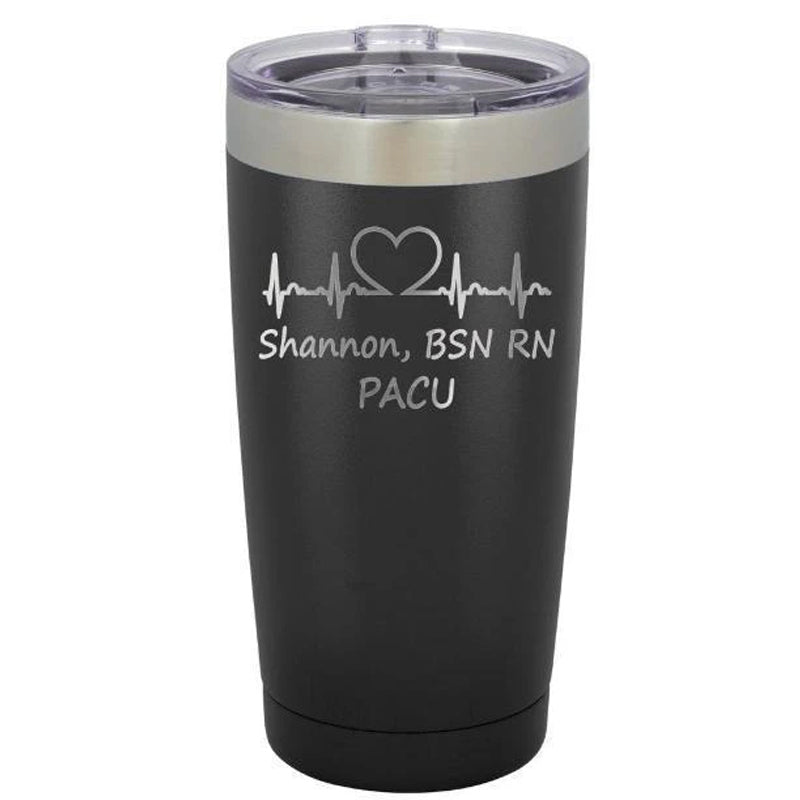 Personalized 20 ounce Nurse Tumbler