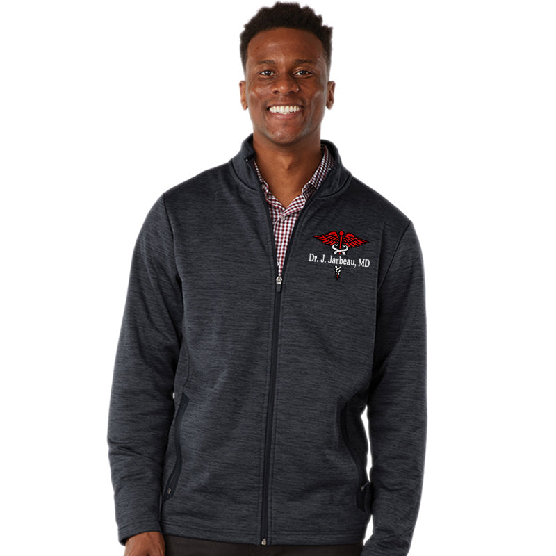 9189 | Men's Brigham Knit Jacket | Personalized Nurse Jacket