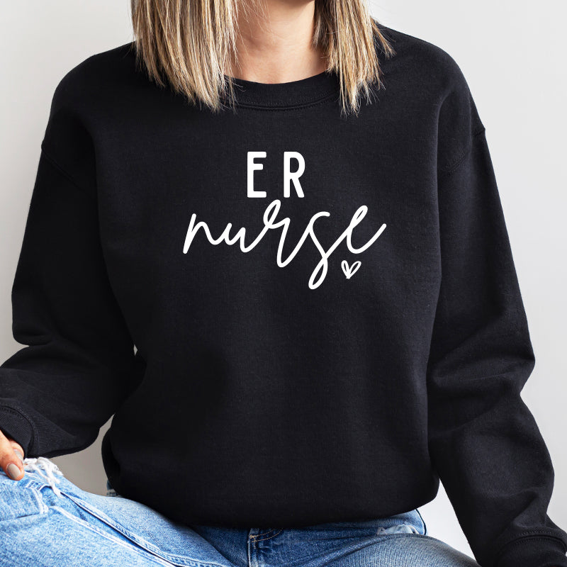 Crewneck Sweatshirt | ER Nurse