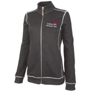 Charles River Apparel jacket Charcoal Heather / XS 5998 | WOMEN’S CONWAY FLATBACK RIB JACKET