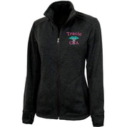 Charles River Apparel jackets Black Heather / XS 5493 | Charles River Women's Heathered Fleece Jacket