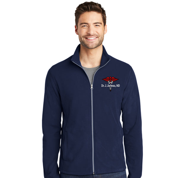 Port Authority Microfleece Jacket. F223 : : Clothing