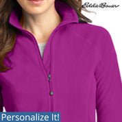 Closeout Colors | EB225 Eddie Bauer® Ladies Full-Zip Microfleece Jacket