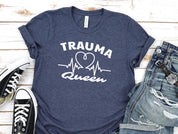 Adult Bella Canvas Tee | Trauma Queen Nurse Tee