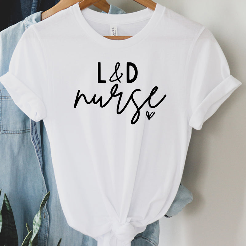 Adult Bella Canvas Tee | L &D Nurse