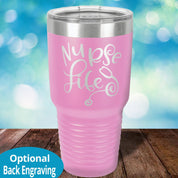 Nurse Life Laser Etched Tumbler