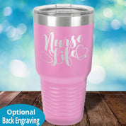 Personalized Laser Etched Tumbler | Nurse Life