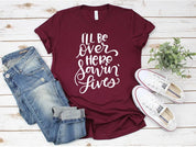 Adult Bella Canvas Tee | I'll Be Over Here Saving Lives Nurse Tee Shirt