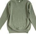 BELLA+CANVAS ® Unisex Sponge Fleece Drop Shoulder Sweatshirt | Neck Embroidery