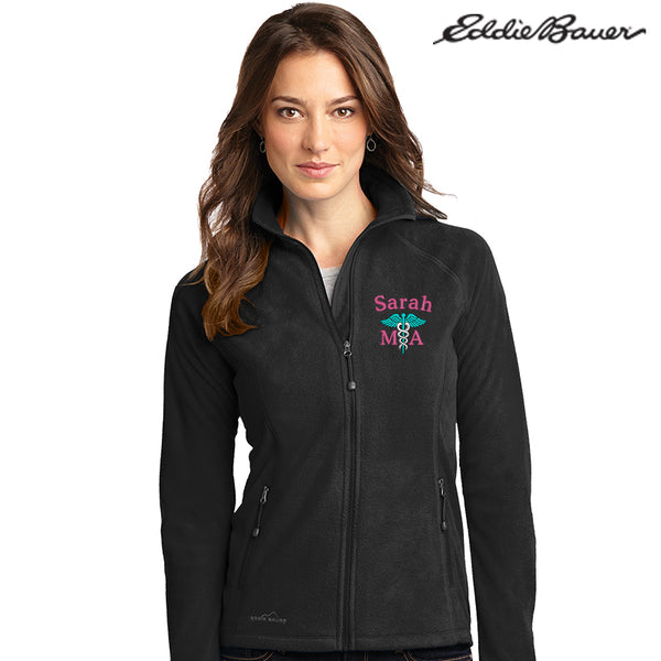 Eddie Bauer Ladies Full-Zip Vertical Fleece Jacket