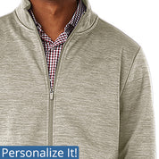 9189 | Men's Brigham Knit Jacket | Personalized Nurse Jacket