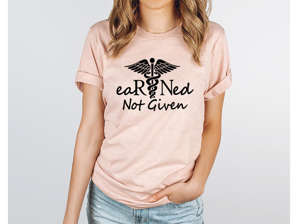 Adult Bella Canvas Tee | Earned Not Given