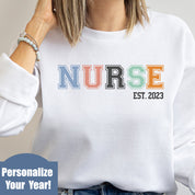 Crewneck Sweatshirt | VARSITY NURSE ESTABLISHED