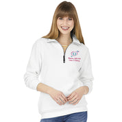 9359 | Charles River Unisex (mens) Crosswind Quarter Zip Sweatshirt